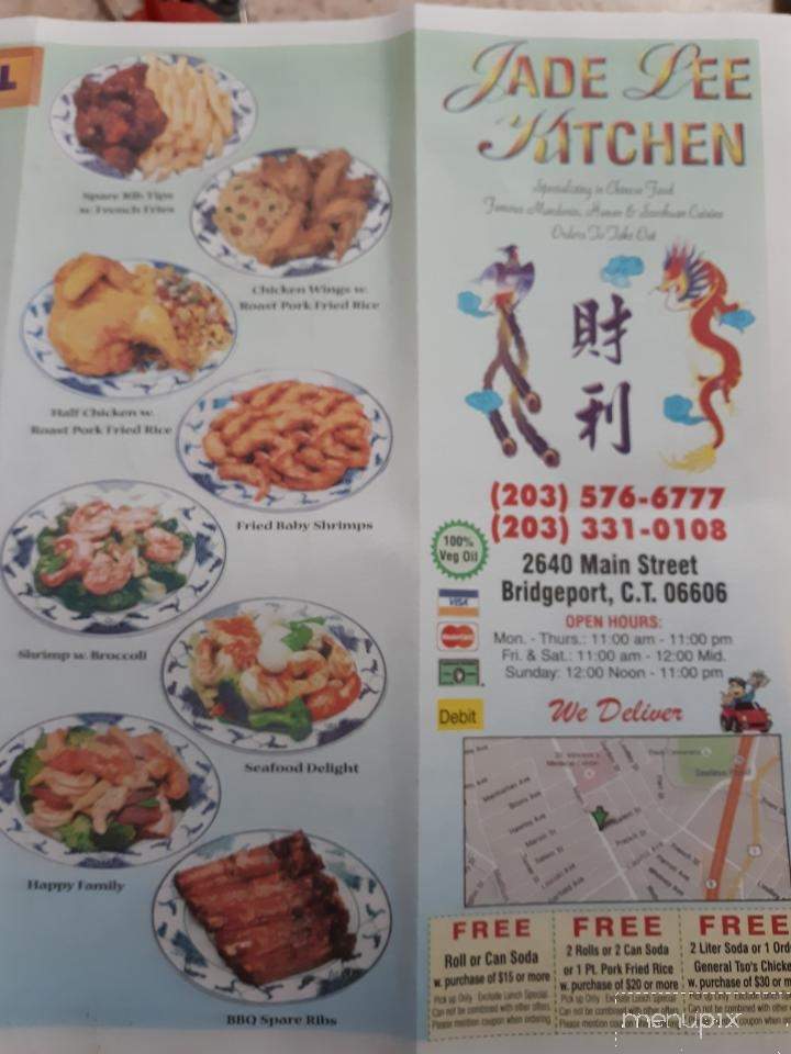 Jade Lee Kitchen - Bridgeport, CT