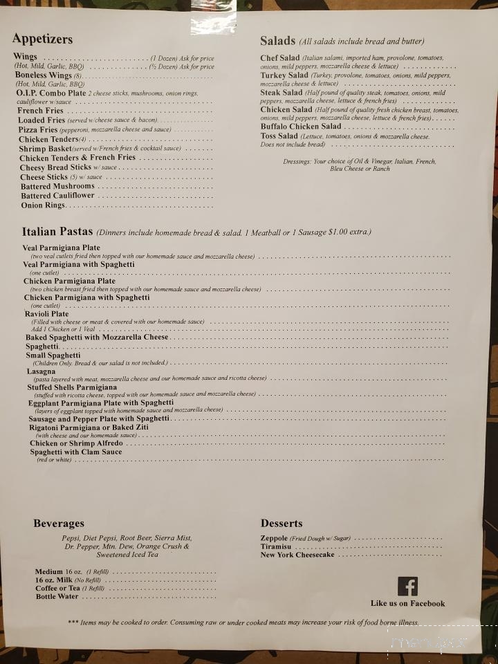 OIP - Woodbury, PA menu_pic