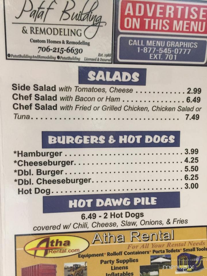 Pot Luck Cafe - Monroe, GA menu_pic