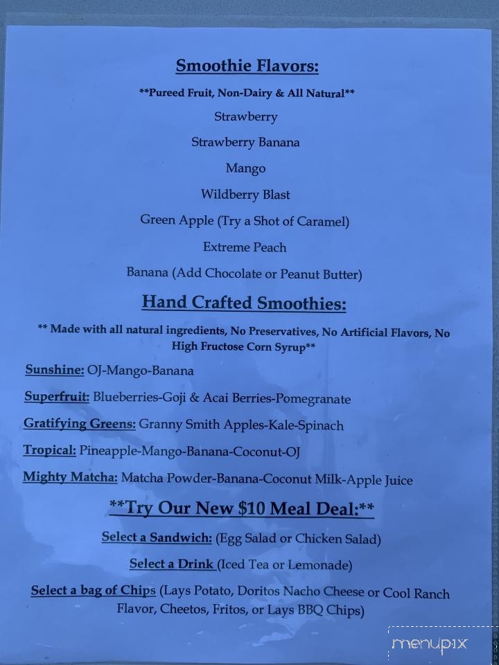 Brew Moon - Caseville, MI menu_pic