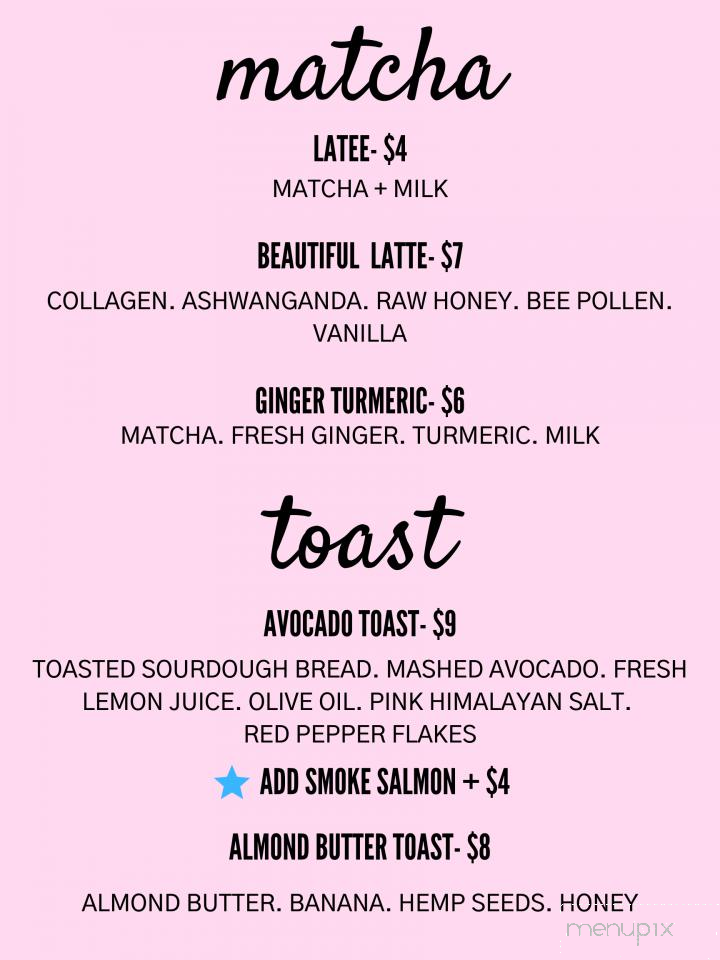 Juiced Up - Myrtle Beach, SC menu_pic