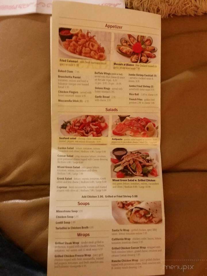 Vincent & Andrea Restaurant - Richmond Hill, NY menu_pic