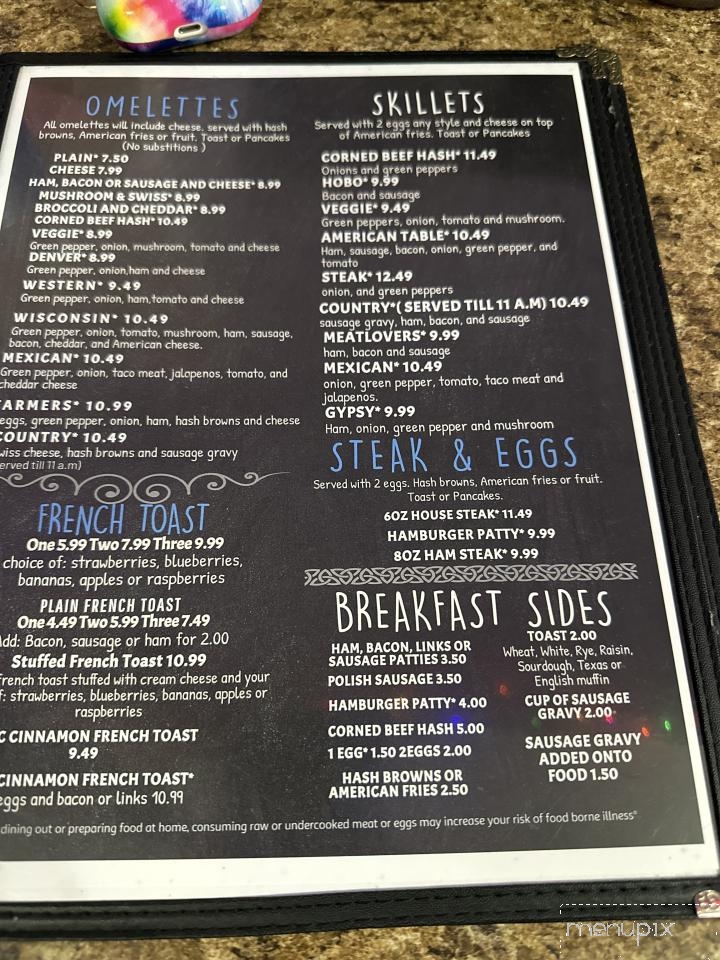 American Family Table Restaurant - Wisconsin Rapids, WI menu_pic