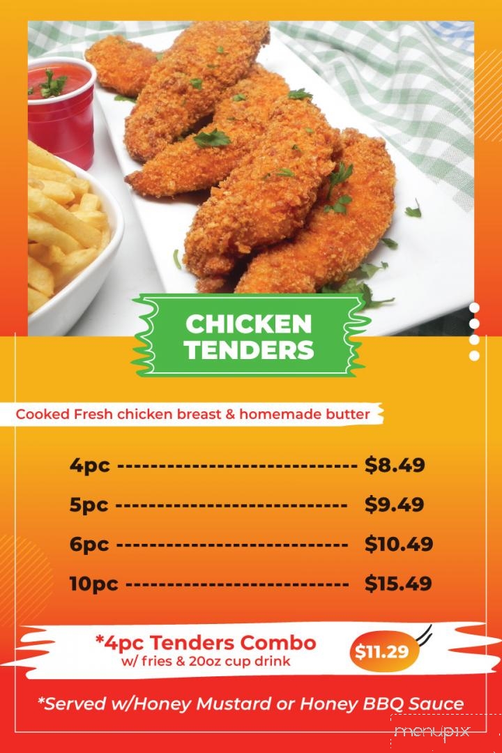America's Famous Wings - Los Angeles, CA menu_pic