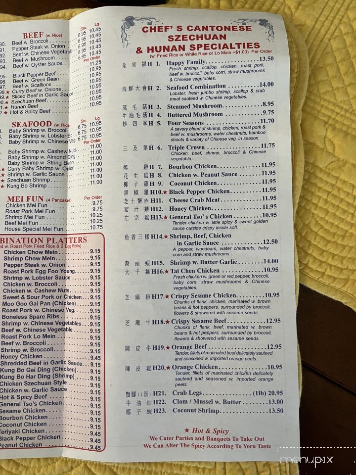 Dragon Buffet - Medina, OH menu_pic