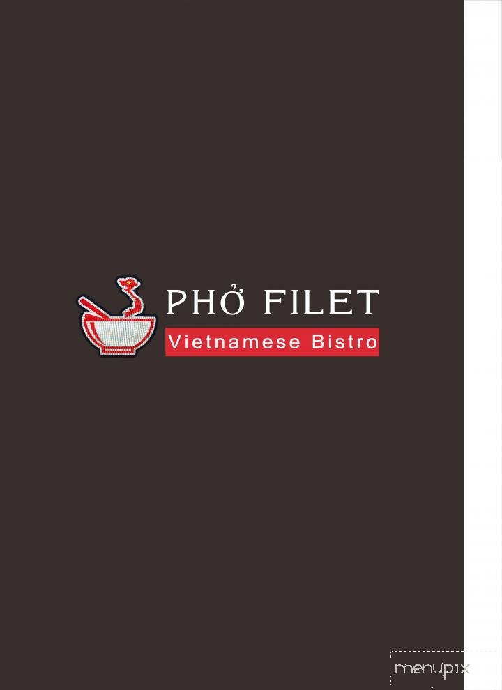 Pho Filet - San Antonio, TX menu_pic