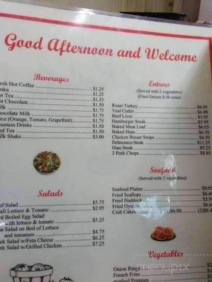 Famous Restaurant - York, PA menu_pic
