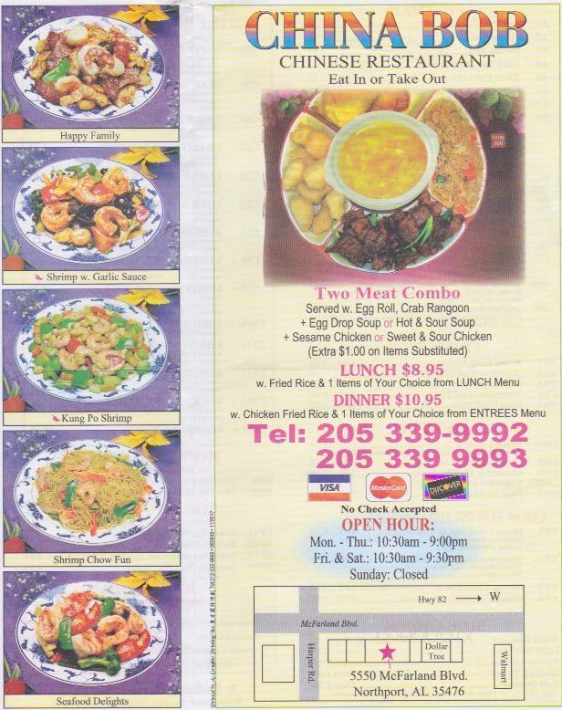 China Bob - Northport, AL