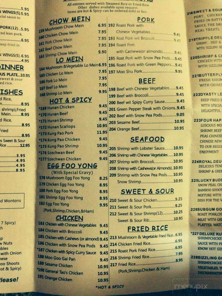 North Bound Cafe - Williston, ND menu_pic
