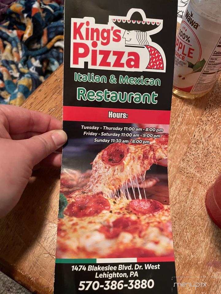 Two Kings Pizza - Lehighton, PA