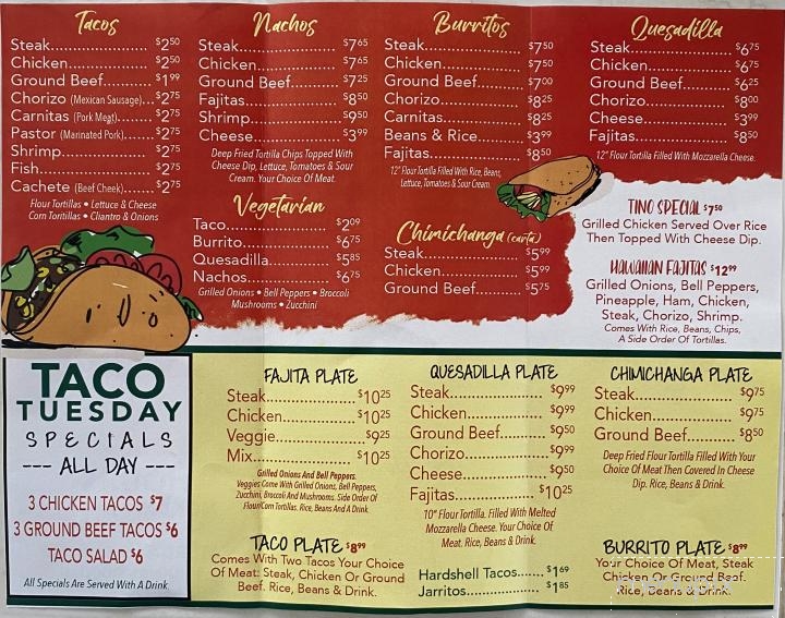 Tino's Tacos - Chester, IL