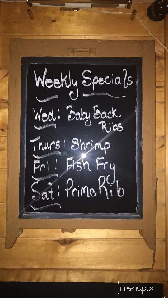 Boot Lake Bar - Manistique, MI menu_pic