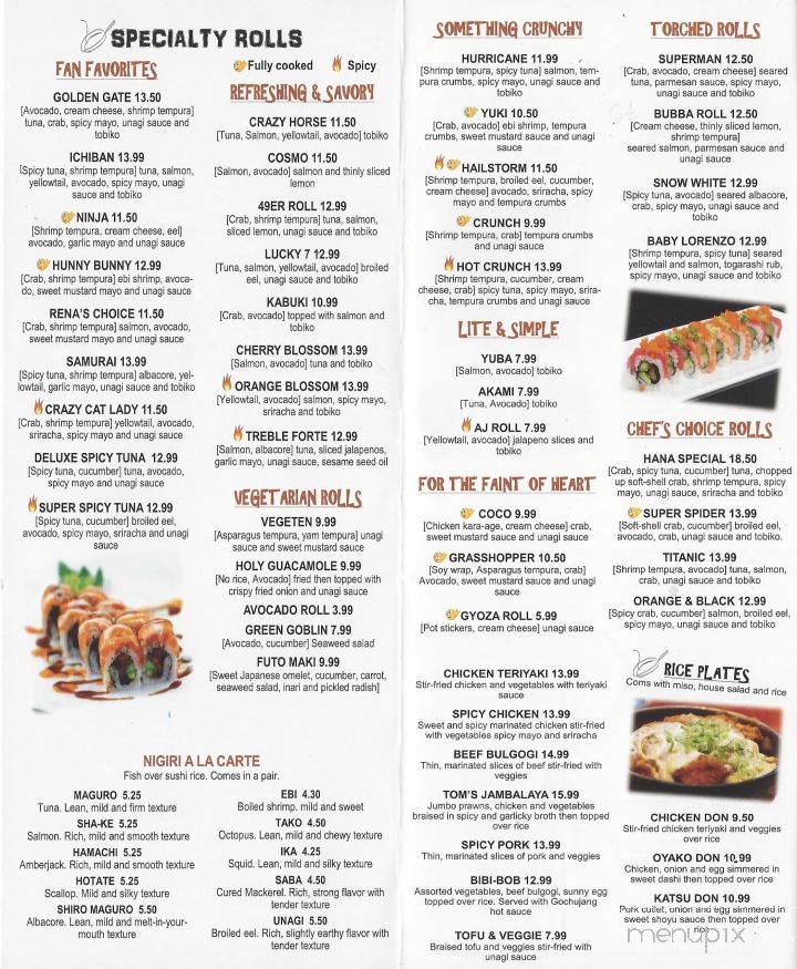 The Frying Pan - Dixon, CA menu_pic