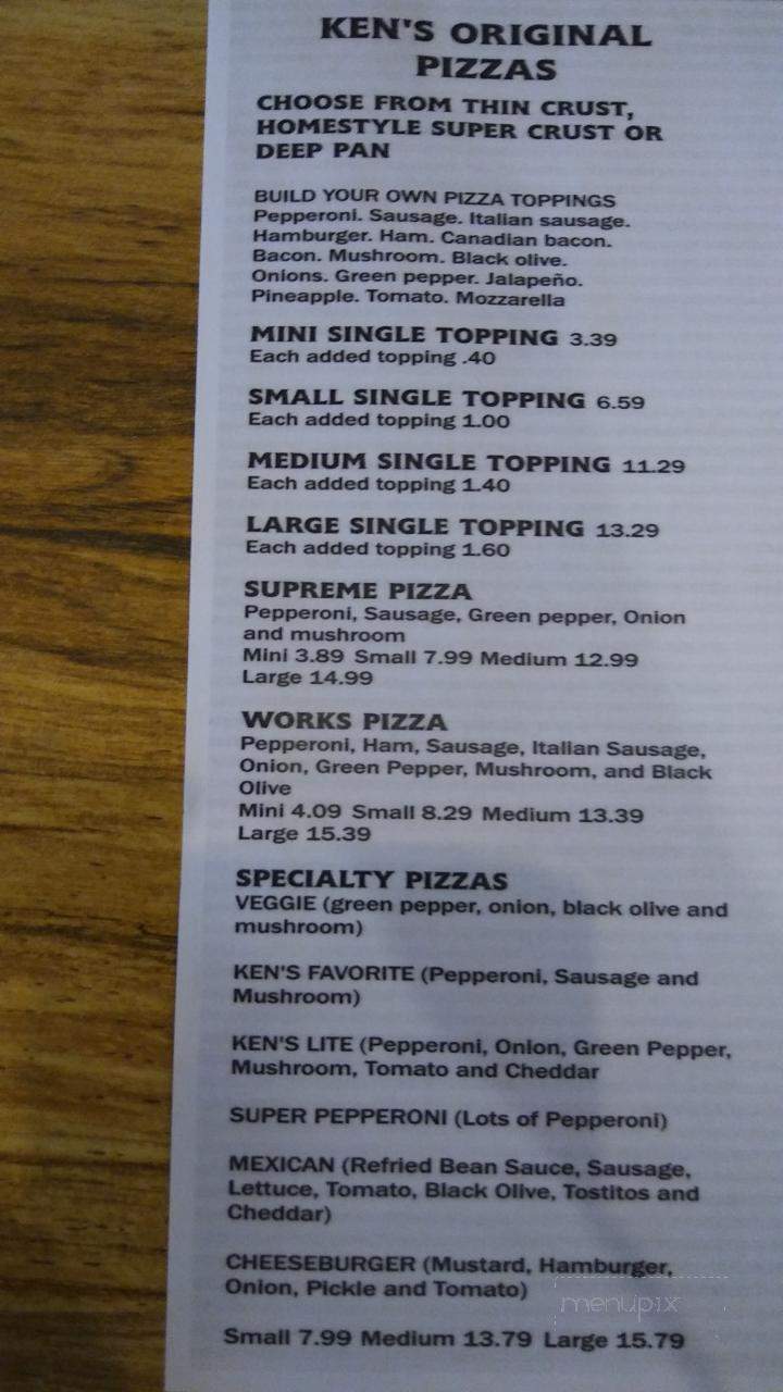 Ken's Pizza - Sapulpa, OK