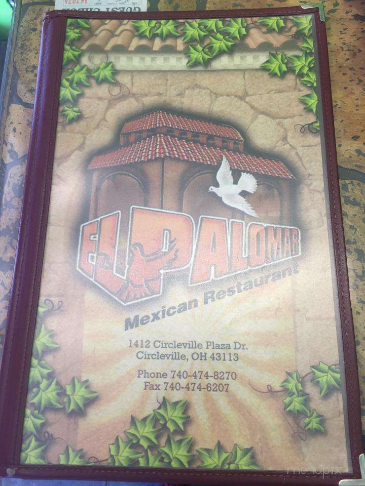 El Palomar - Circleville, OH menu_pic