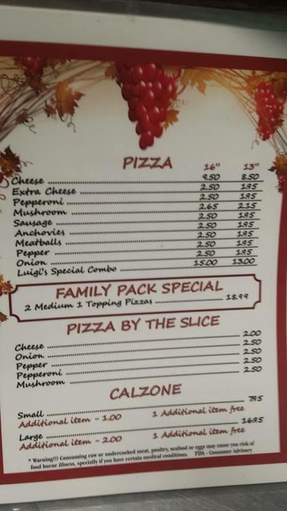 Luigi's Pizza - Homosassa, FL