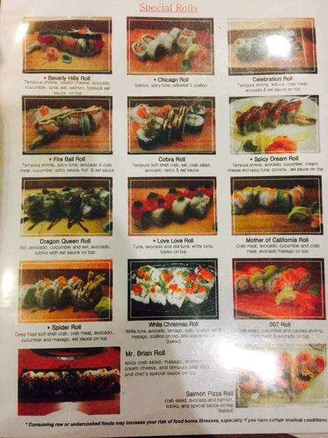 O'sushi Japanese Restaurant - Dearborn, MI menu_pic