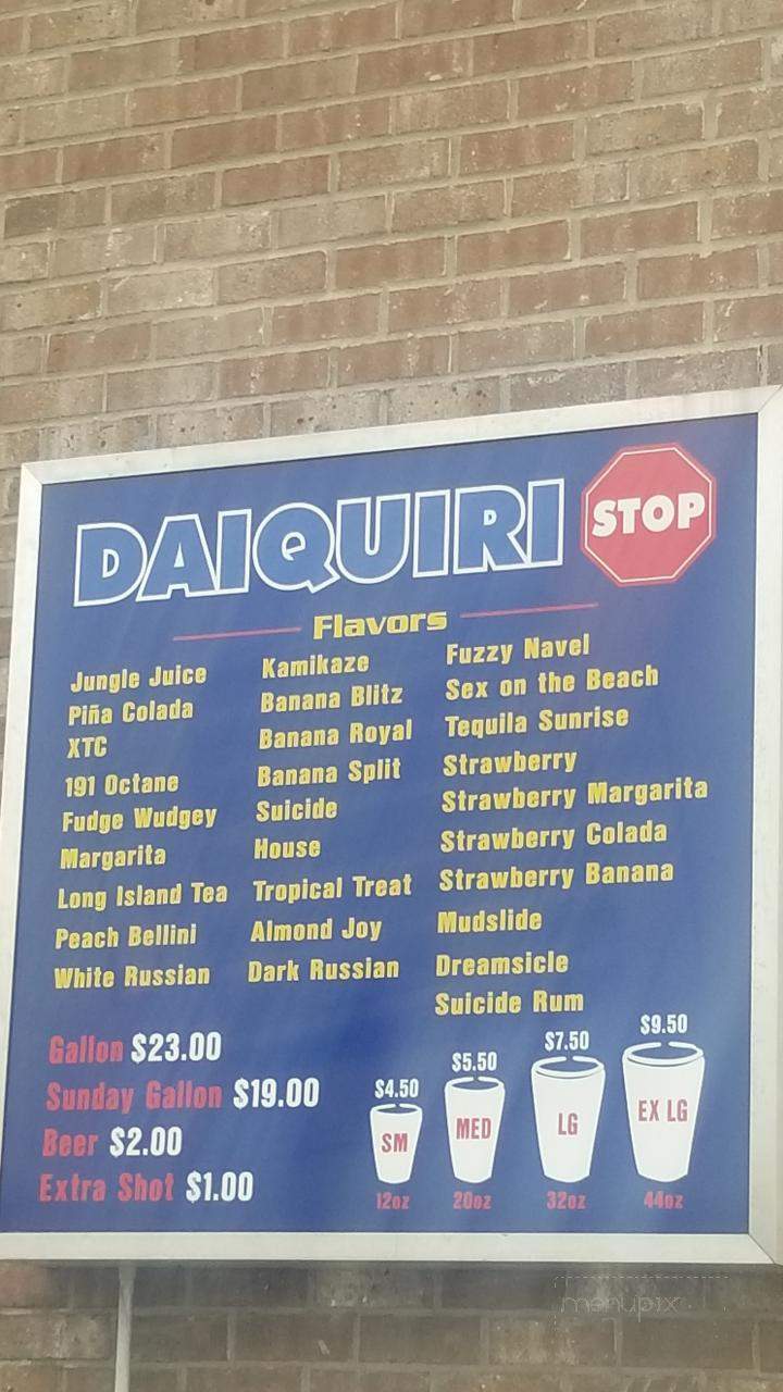Daiquiri Stop - Harahan, LA menu_pic