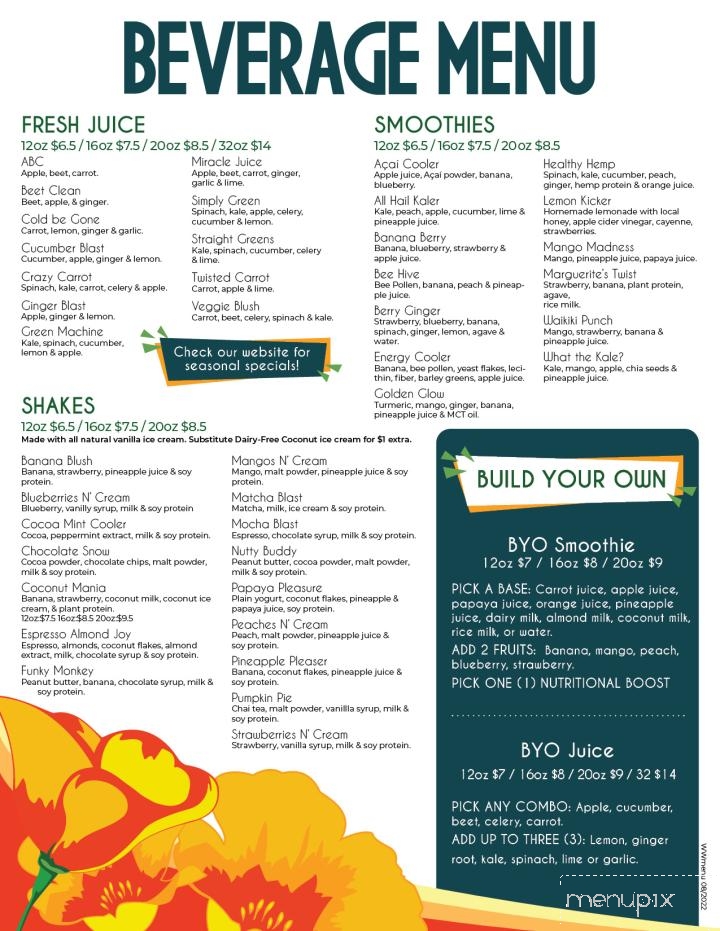 Whole Wheatery - Lancaster, CA menu_pic