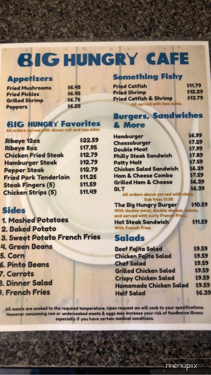 Big Hungry Cafe - Junction, TX