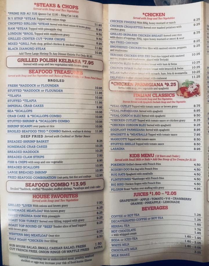 Blue Valley Diner - Bangor, PA menu_pic