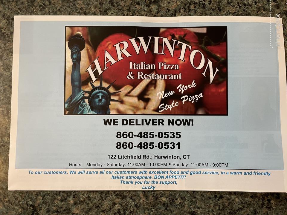 Harwinton Pizza & Restaurant - Harwinton, CT