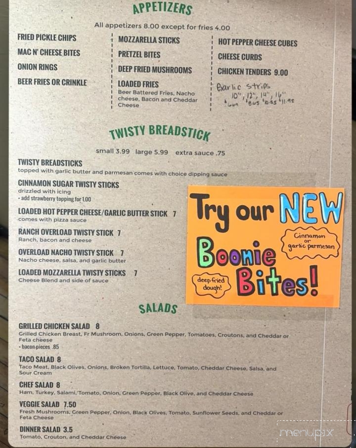 Boondock's Pizzeria - Bellevue, MI menu_pic