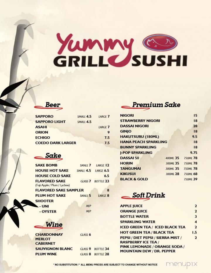 Yummy Grill Sushi - Las Vegas, NV