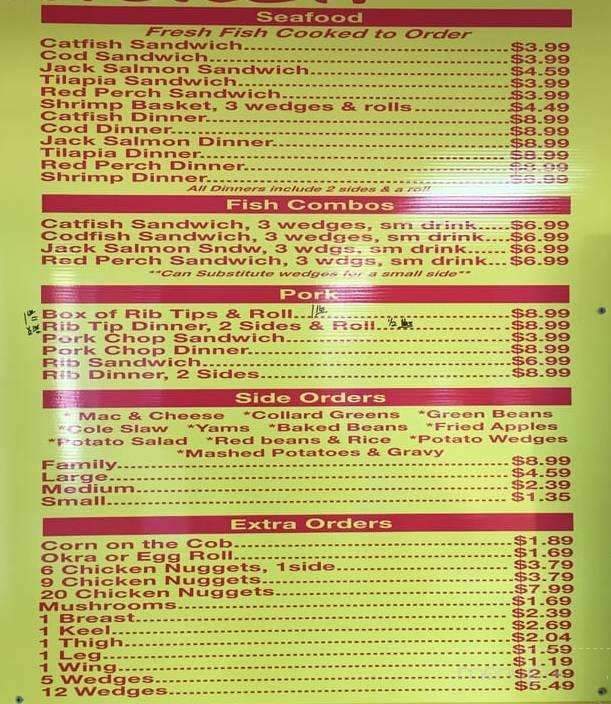 Dixie Chicken - Louisville, KY menu_pic