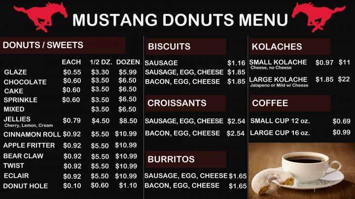 Mustang Donuts - Sweetwater, TX