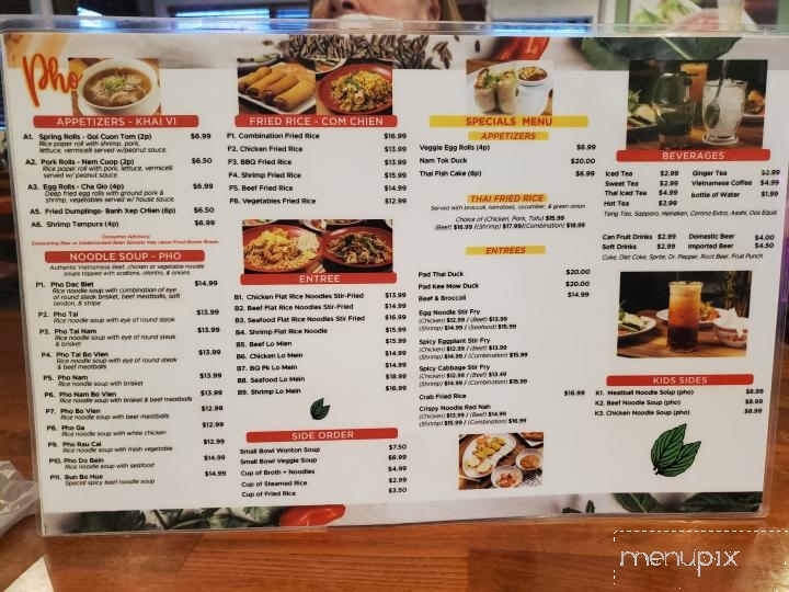 Basil's Cafe - Long Beach, MS menu_pic