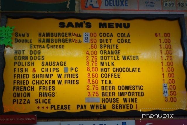 Sam’s Pizza & Burgers - San Francisco, CA