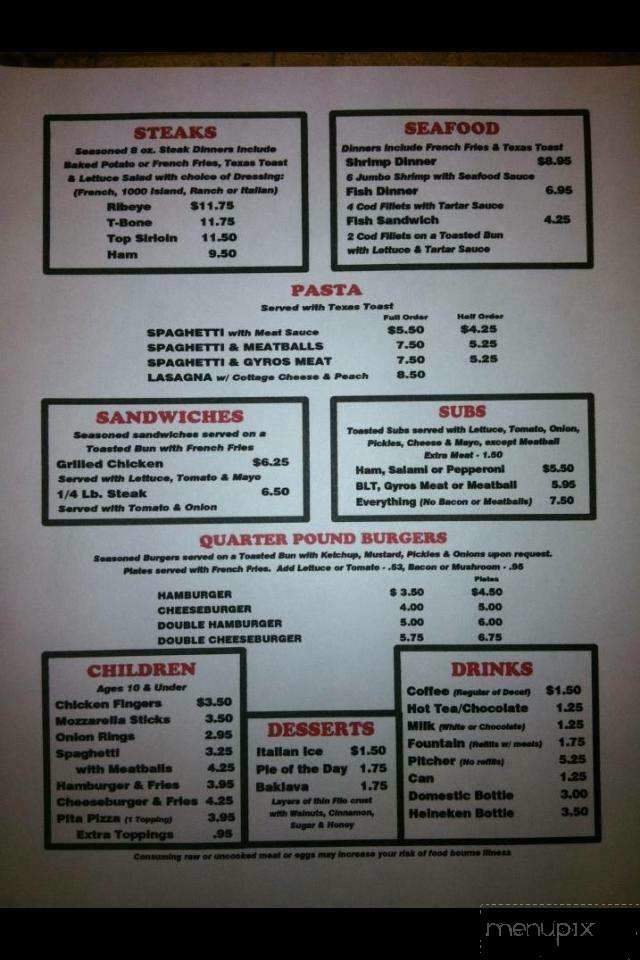Phil's Pizza Palace - Watertown, WI menu_pic