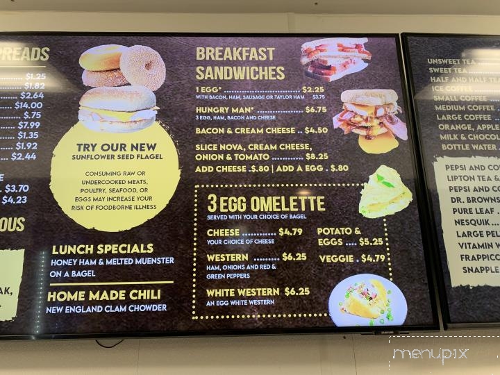 Bagel Dock Cafe - Calabash, NC menu_pic