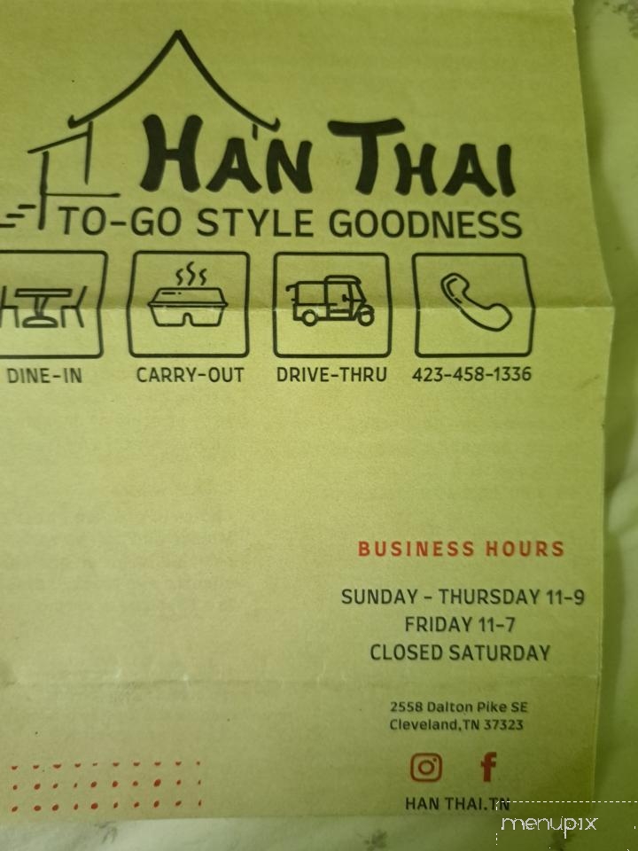 Han Thai - Cleveland, TN