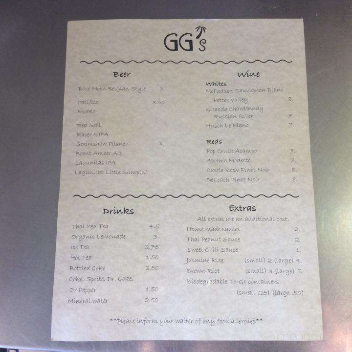 Gg's Thai Cafe - Fort Bragg, CA