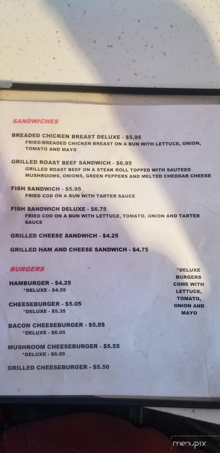 Bum Steer - Elkland, PA menu_pic