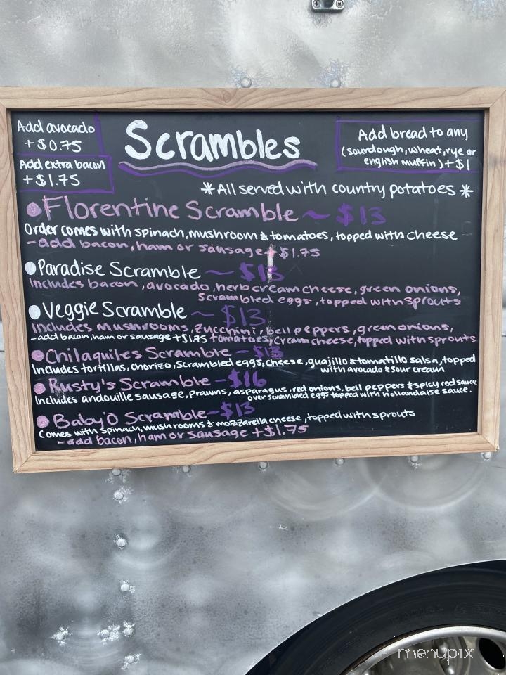 Baby'O Cafe - San Luis Obispo, CA menu_pic