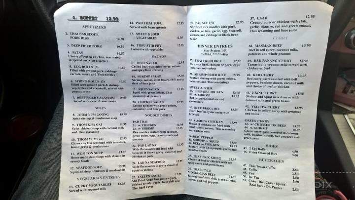 Thai Town - Kenai, AK menu_pic