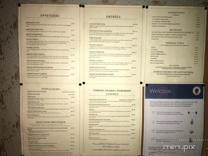 Powderhounds - Hancock, MA menu_pic