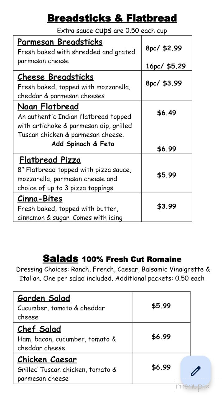 Momma's Boy - Rockford, MI menu_pic