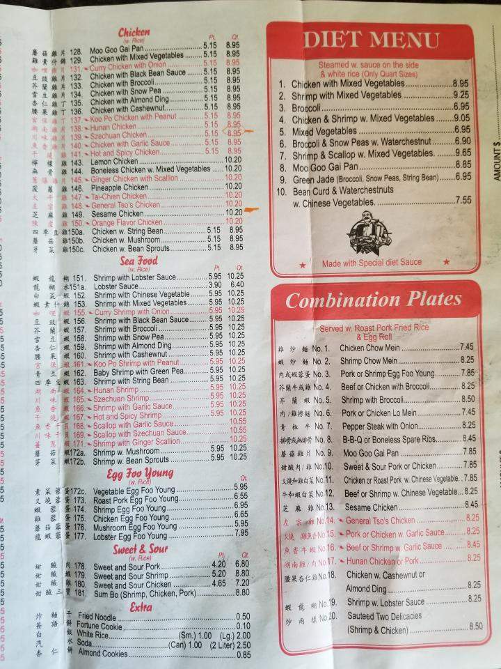 Ren's Garden - Lanoka Harbor, NJ menu_pic
