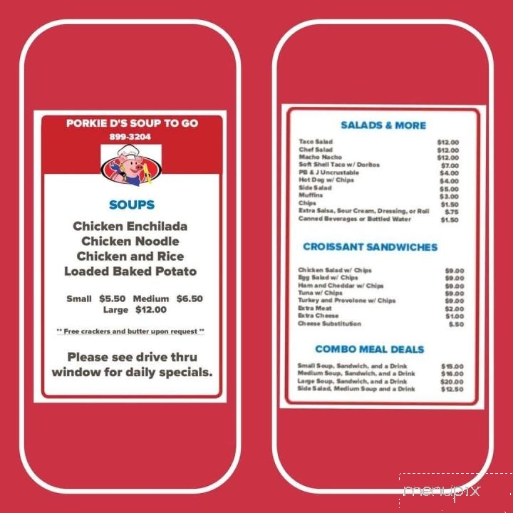 Porkie D's Soup To Go - Great Falls, MT menu_pic