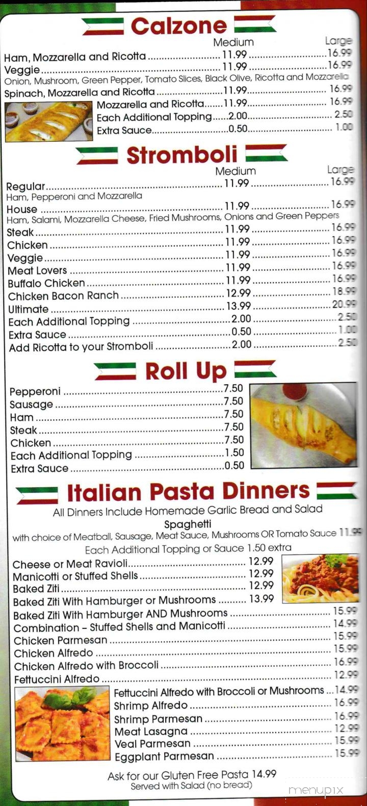Maria & Sal's - Fayetteville, PA menu_pic