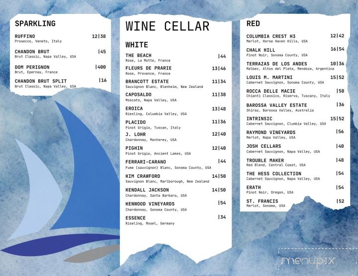 Mainstay Tavern at the Sheraton - Clearwater, FL menu_pic
