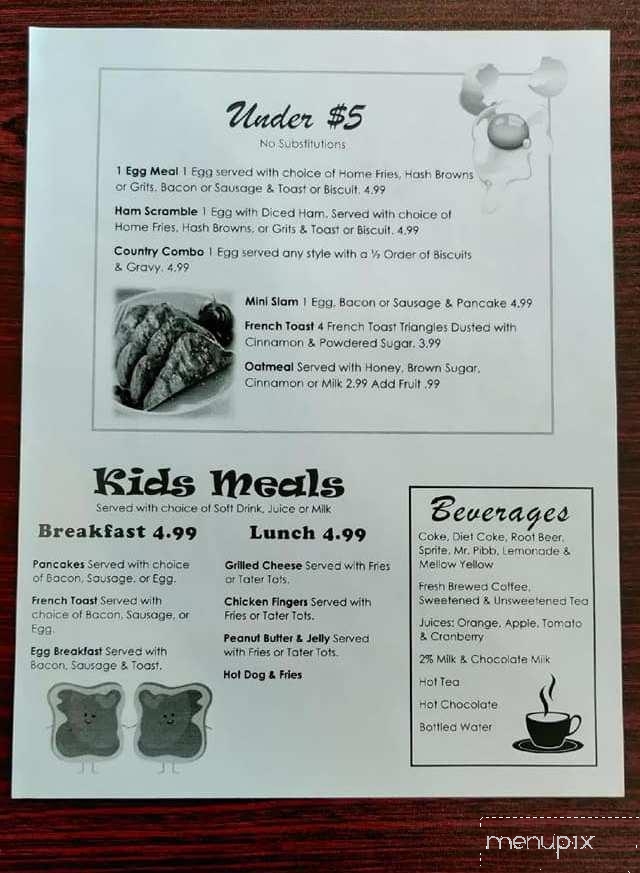Dan's Restaurant - Orlando, FL menu_pic