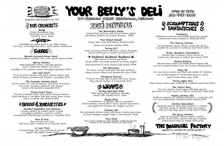 Belly's Deli - Bennington, VT