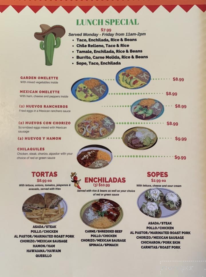 El Comal - Saint Louis, MO menu_pic