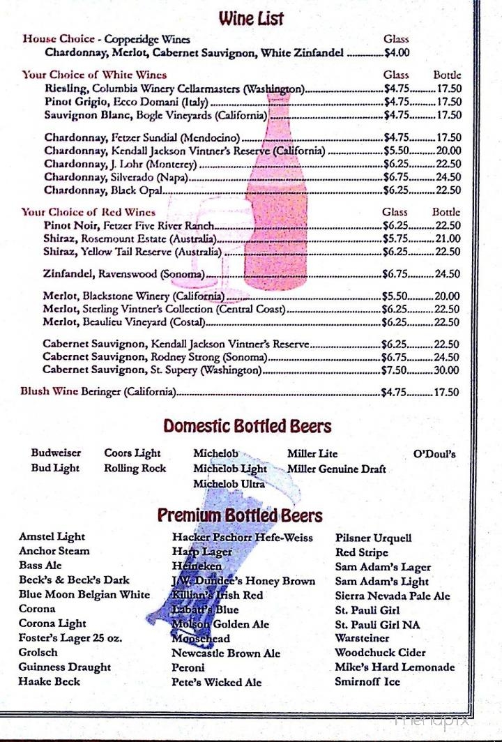 Friendly Tavern - Zionsville, IN menu_pic
