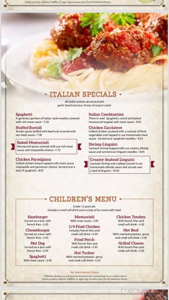 Country Junction - Freeport, IL menu_pic
